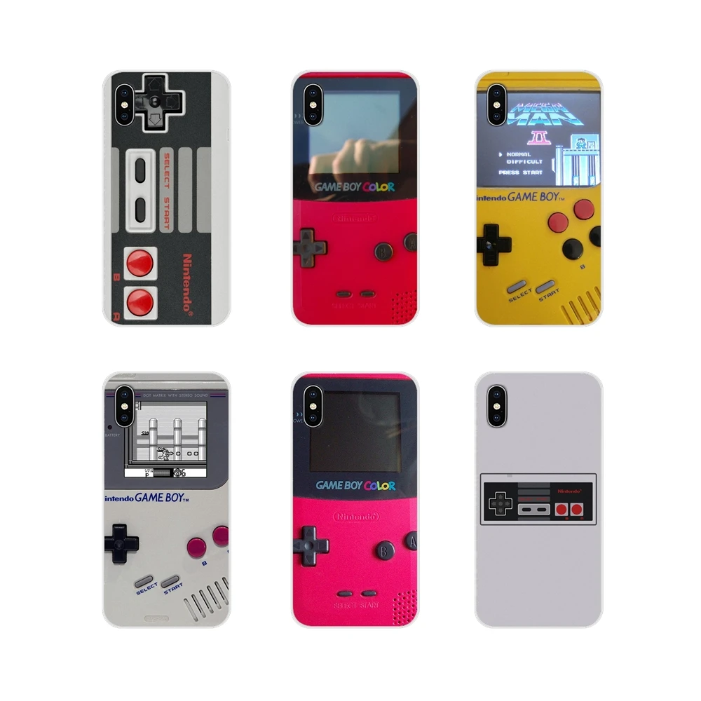 Аксессуары чехлы для телефонов Apple iPhone X XR XS MAX 4 4S 5 5S 5C SE 6 6S 7 8 Plus ipod touch Gameboy Game Boy