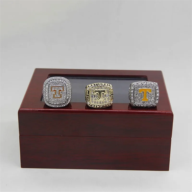 

Classic Zinc Alloy Champion Ring 2008 1998 2015 Tennessee Volunteer University Champion Ring Men and women fans Memorial Gift