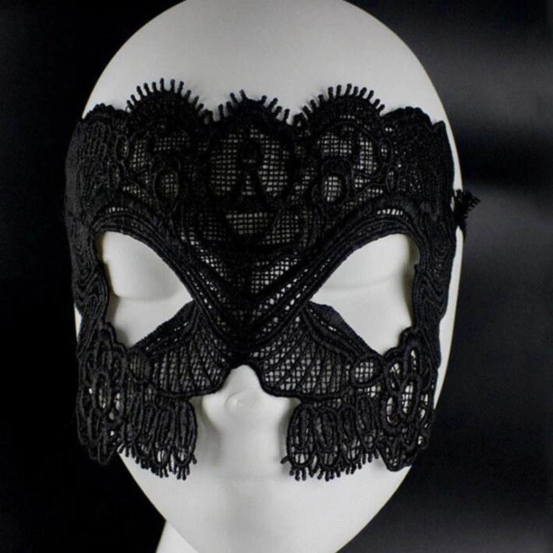 1 шт Лидер продаж пикантные Кружевные маски для Новый год карнавал вечерние женские queen ажурные кружева крючок тема вечерние маска для