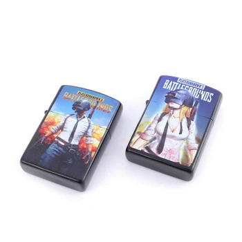 

GERUI Hot Game PUBG USB Cigarette Lighters Zinc Alloy Windproof Electronic Lighter Pulsed Arc Lighter Cigar
