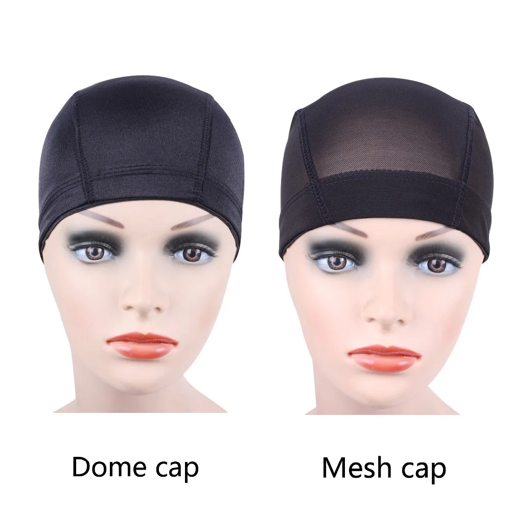 5 Pcs/lot Dom cap Mesh Cap wig cap for making wigs Weaving Cap hair net Elastic Nylon Breathable Mesh hairnets