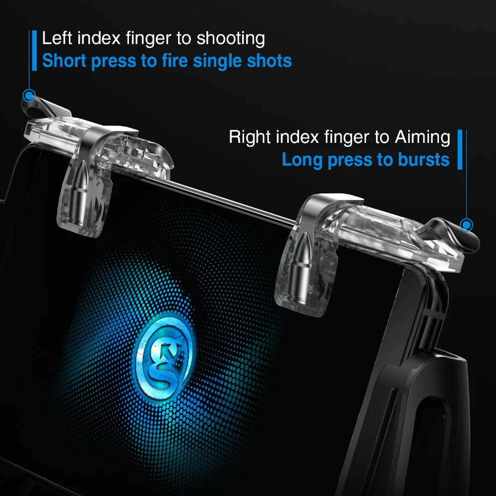  GameSir F2 For PUBG Gampads Hand Grip Mobile Gaming Shooter Rules Survival/ joystick / fire buttons
