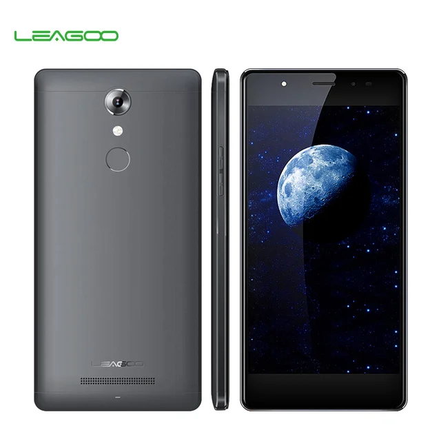 смартфон LEAGOO T1, Android 6.0, четырехядерный процессор MT6737, 5,0-дюймовый экран, разрешение 1280*720 пикселей, ОЗУ 2 Гб, постоянная память 16 Гб, мобильный телефон 4G LTE с отпечатком пальца 13 мегапикселей