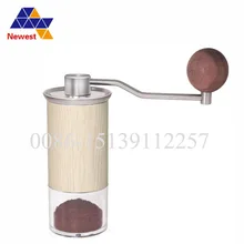 Мини Регулируемая Тонкость ручная кофемолка из нержавеющей стали ручная мельница кофейная мельница