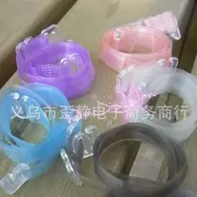 J052 Красочные эластичные невидимые силиконовые плечевой ремень без коробки популярные удобные Нижнее Бельё для девочек ремень Пластик пряжки 10 шт./лот