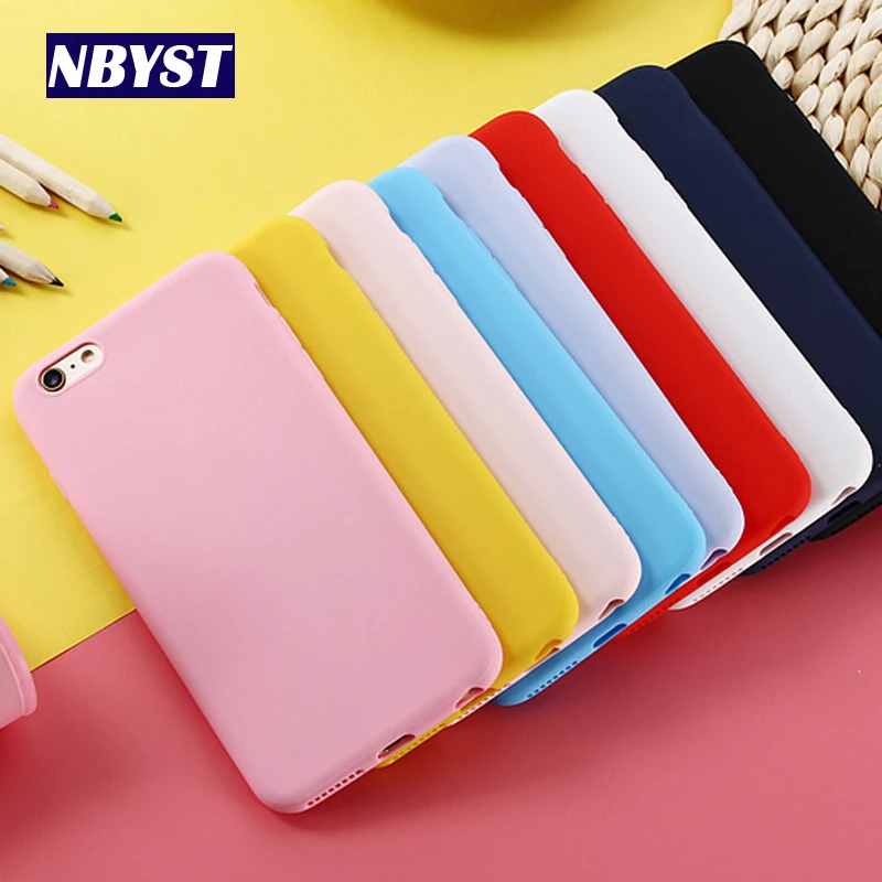 

Macaron Soft Cover For iPhone Xs Max 8 7 6 6S Plus Xr X 5 5S SE 6SPlus 7Plus Case Silicone Phone Protector Coque Fundas