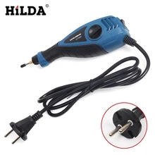 HILDA 15 Вт EU Plug электрическая гравировальная ручка с карбидным стальным наконечником для деревообработки электрические Выгравированные слова машина