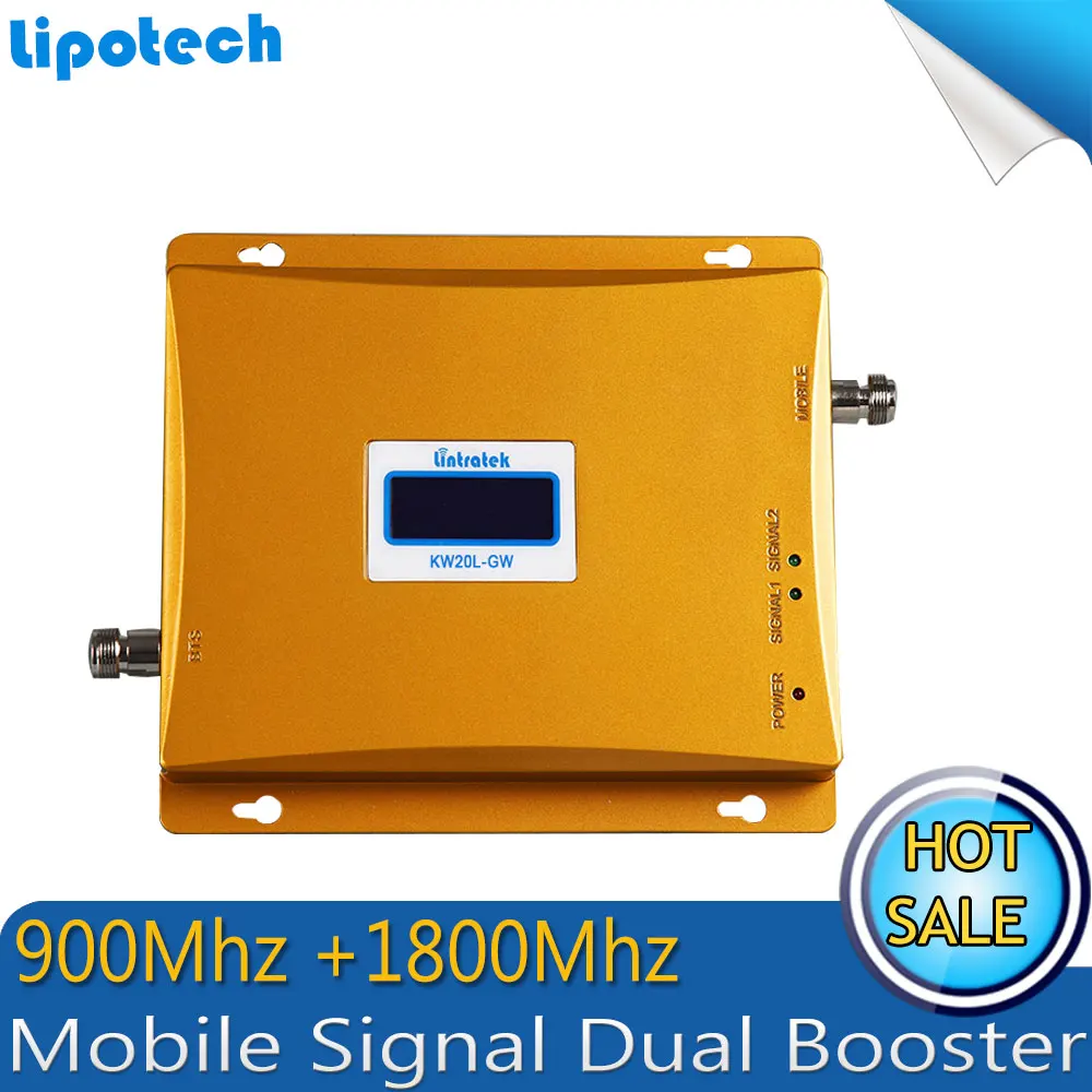 ЖК дисплей! 4G LTE 1800 МГц 2G GSM 900 двухдиапазонный ретранслятор DCS усилитель