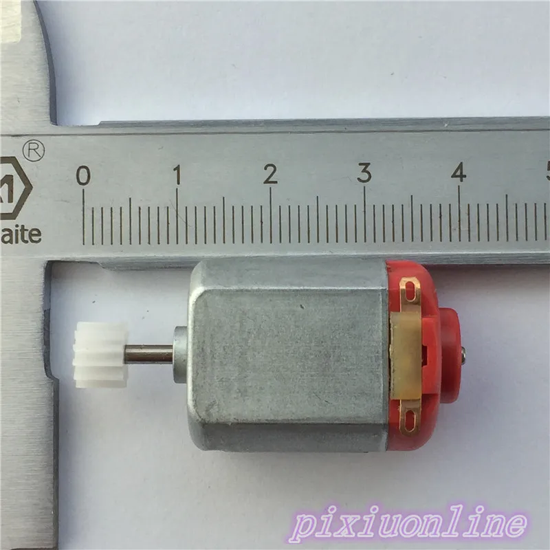 12 шт. J033Y все 12 микро dc-мотор в посылка с шестерней DIY необходимое обучение и технологии высокое качество на продажу