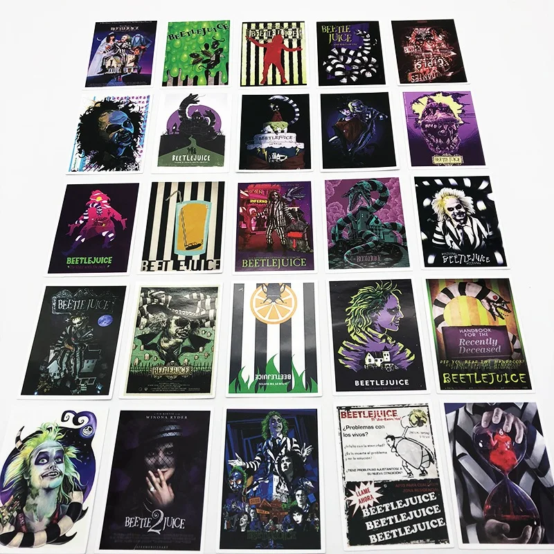 25 Pcs Tim Burton S Movie Beetlejuice Sticker For Moto Car - roblox beetlejuice decal