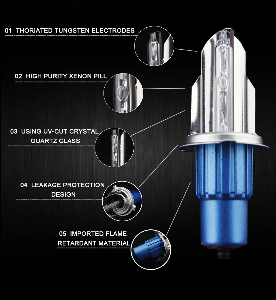 xenon H4 bulb LS-HID-H4-02