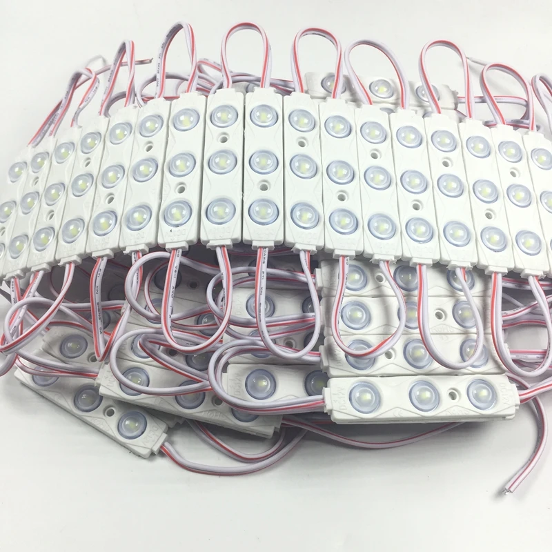 Супер яркий светодиодный модуль 2835 SMD DC12V 1 5 Вт Водонепроницаемый Холодный