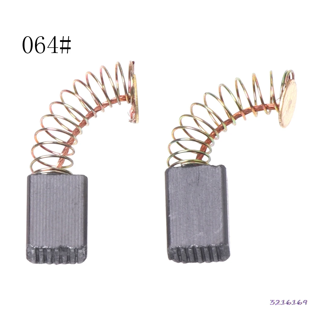 2 шт. электрическая дрель карбоновая щетка запасные части для DEWALT/для BOSCH/для MAKITA Электроинструмент 5X8X10 мм 064