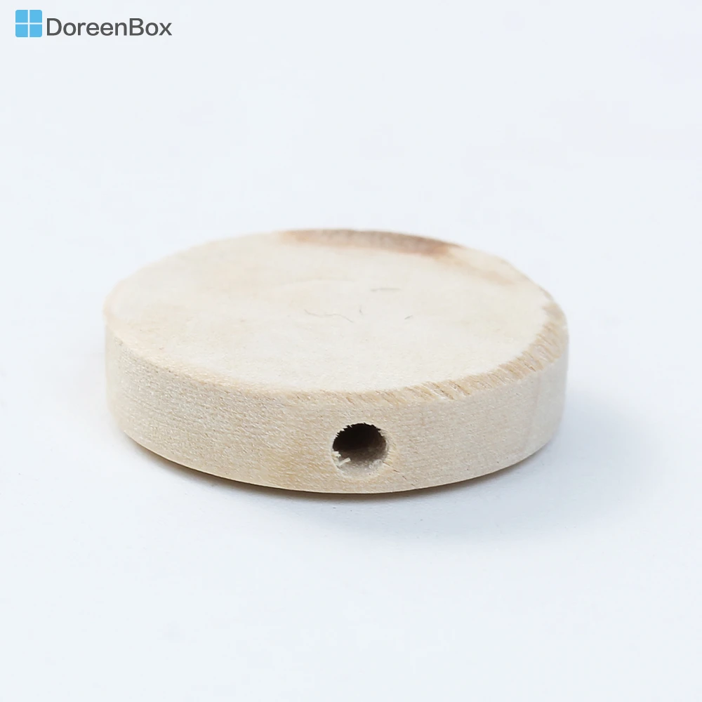 Doreen Box натуральные деревянные разделительные шарики Hinoki круглые диаметр 20 мм (6/8