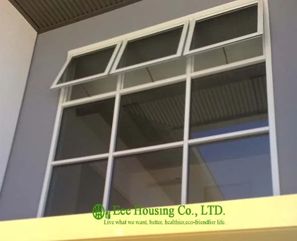 Алюминиевые крепежи для навеса и фиксированное окно производитель в Китае/верхнее подвесное окно с наружным отверстием
