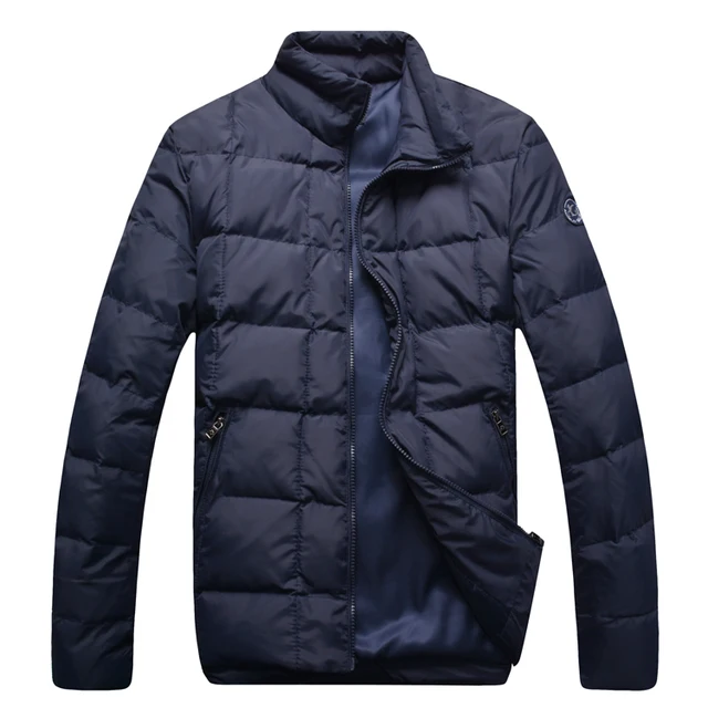 Cheap Angelo galasso jacket men's 2016 popular cotton-padded casual comfortable high quality elegant solid color male free shipping