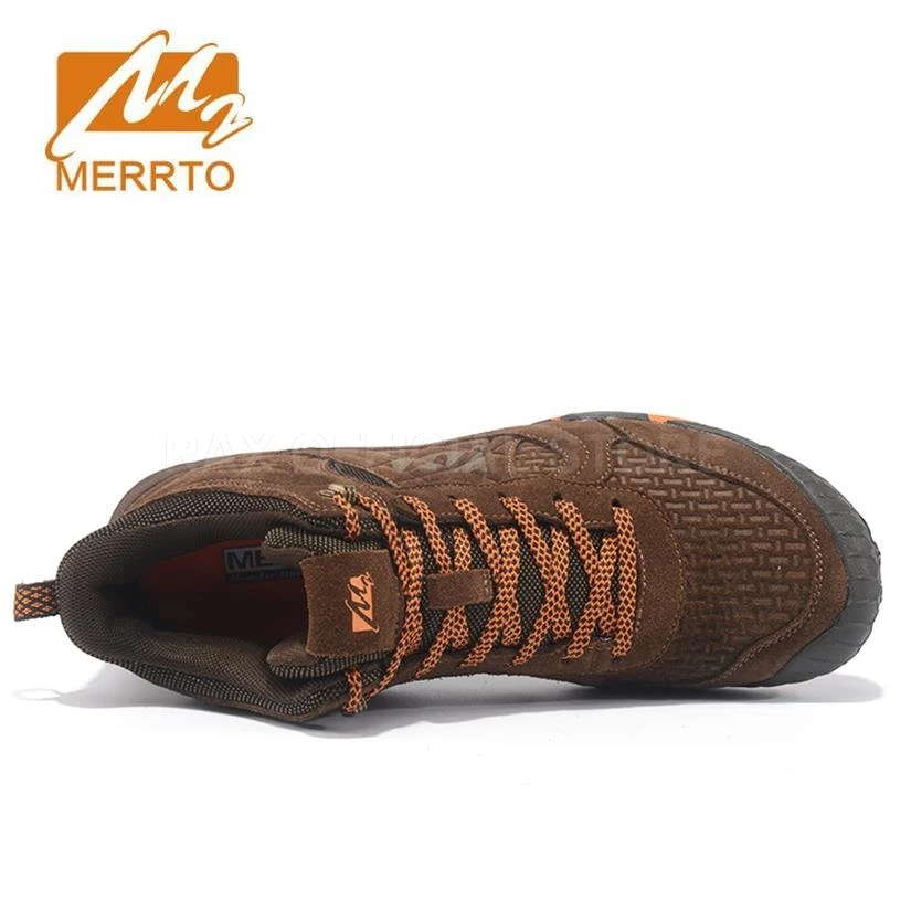 MERRTO мужские походные ботинки кожаные походные ботинки для мужчин Спортивная обувь Мужская Треккинговая обувь альпинистские горные ботинки