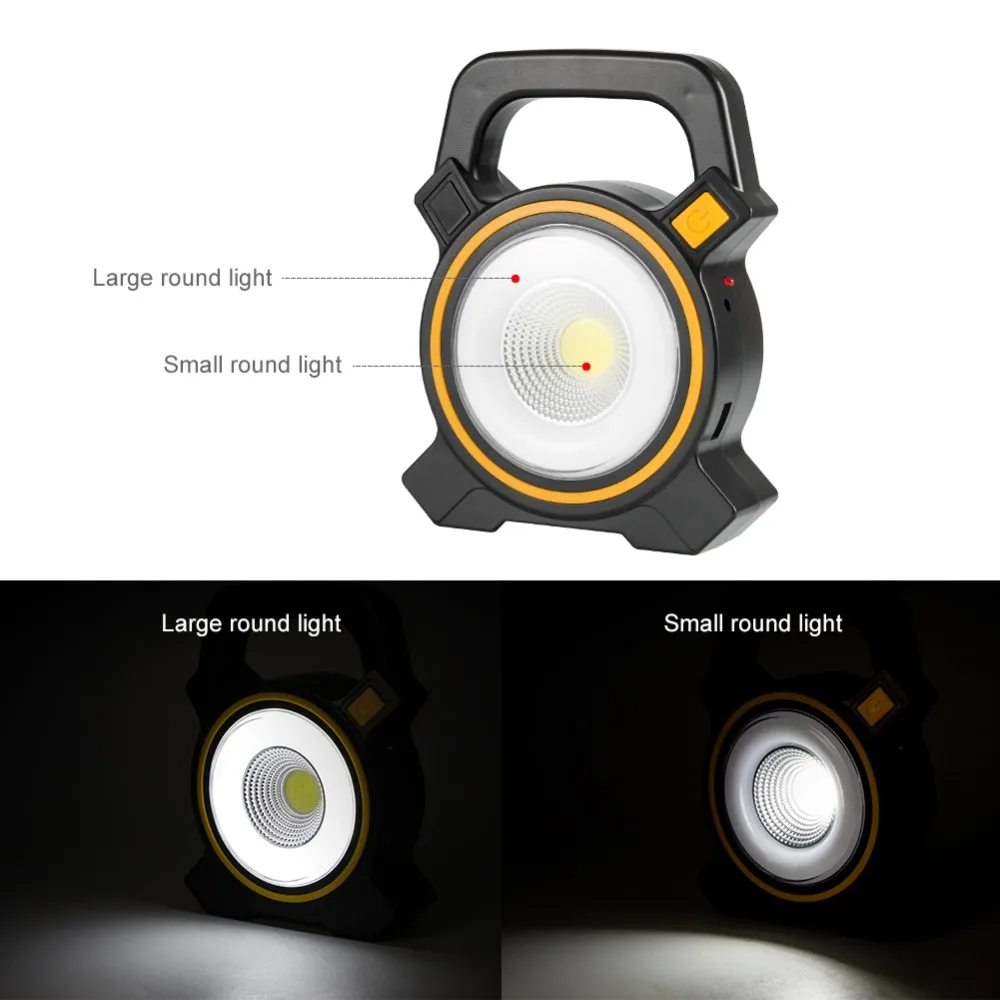 Фонарик перезаряжаемый от USB|cob led work|lampe rechargeableled rechargeable lamp |