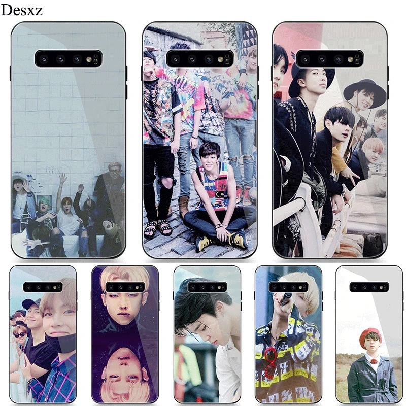 

Mobile Phone Case For Samsung A10 A20 A30 A40 A50 A60 A70 S7 Edge S8 Plus Note 8 9 S10 Cover Kpop Bangtan Boys Shell