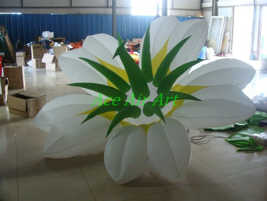 2014-Christmas-Club-Party-Event-Holiday-Decoration-LED-Inflatable-Flower-1m-
