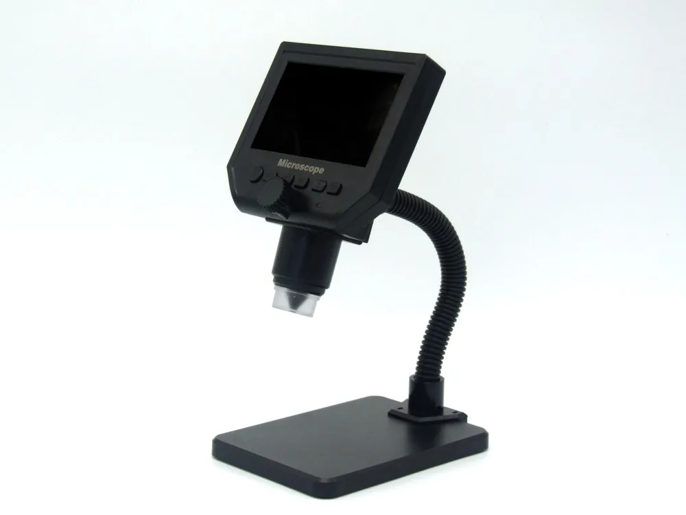 

G600 Digital Portable 1-600X 3.6MP Microscope Continuous Magnifier with 4.3inch HD LCD Display for PCB motherboard repair 1080P