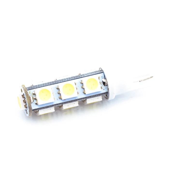 T10 13 SMD 5050 белый автомобильный Светодиодный Боковой указатель поворота