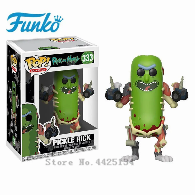 FUNKO POP "Рик и Морти" Миссия, мистер Биндер. Фигурка Коллекционная ПВХ Модель звезда экшн-модель игрушки - Цвет: With box