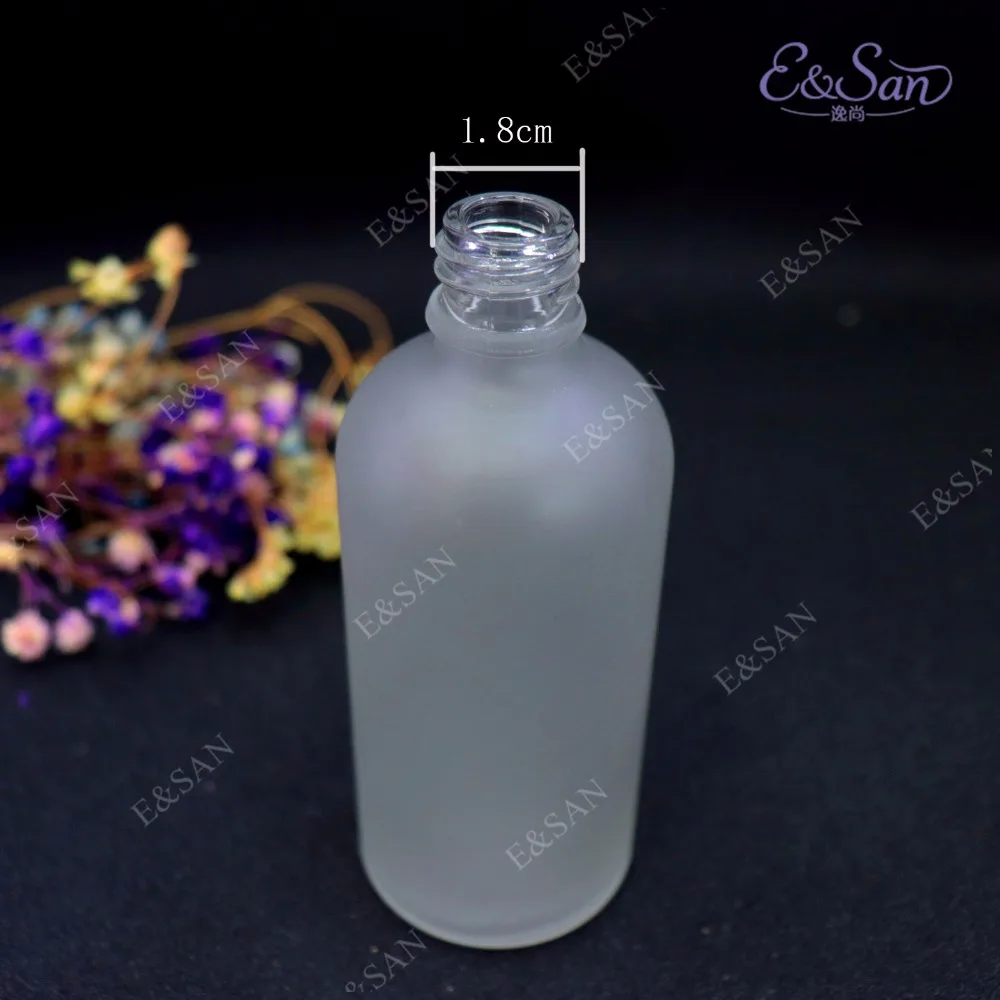 VP08BM-100ML чехол-накладка мягкий Круглый прямые флакон для парфюма стеклянный пульверизатор бутылка 100 шт./лот