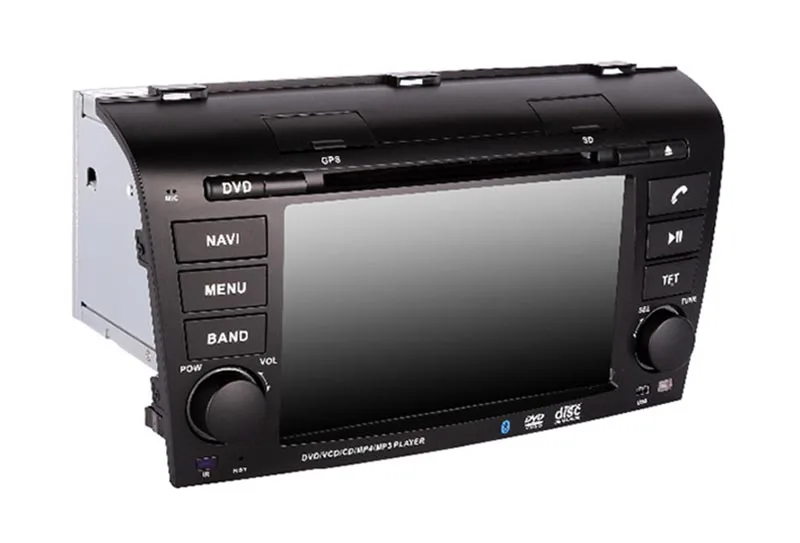 Cheap 8" Car DVD player with GPS(optional),BT,Canbus,car multimedia headunit audio Radio stereo for MAZDA3 2004 2005 2006 2007 2008 9
