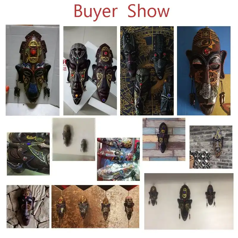 Aqumotic Wall Hanging African Mask Decor Tribe Manual Decoration Resin Face Cool Masks Facebook Aqumotic Wall Hanging African Mask Decor Tribe Manual Decoration Resin Face Cool Masks Facebook