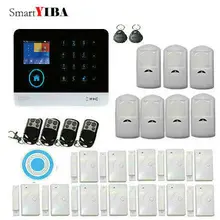 SmartYIBA 3G WIFI IOS Android APP Control Home Security Alarm System Door Open Remind Sensor Motion