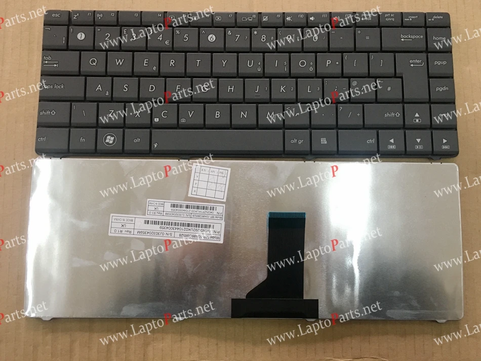 NEW Великобритания Клавиатура для ноутбука ASUS N43 серии N43S N43JF X43B X43U K43 Клавиатура ноутбука