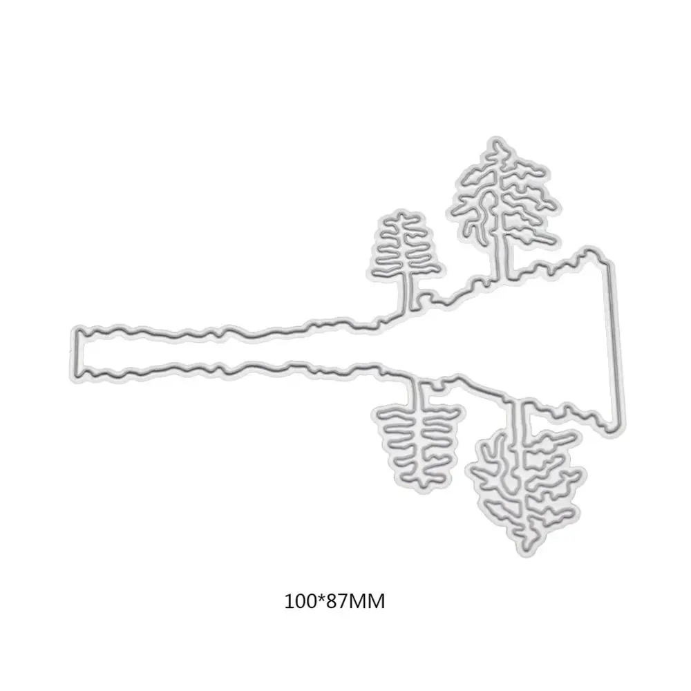 Дерево металла прорезной трафарет для окраски DIY Скрапбукинг штамп для альбомов тиснение бумаги ремесла Декор