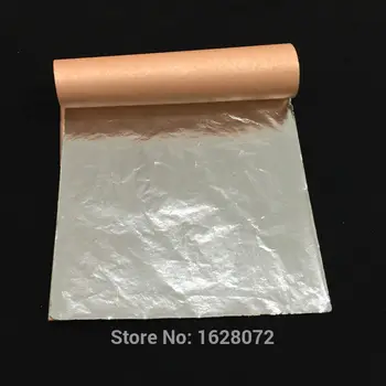 

40 booklet 25 pieces per booklet foil 14 X 14cm Imitation Silver Gold leaf foil Aluminum Copper Leaf 1000 pieces Gilding Paper