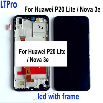 

Best Working LCD For Huawei P20 Lite / Nova 3E Display Touch Screen Digitizer Assembly with Frame 2280*1080 Mobile Sensor Parts