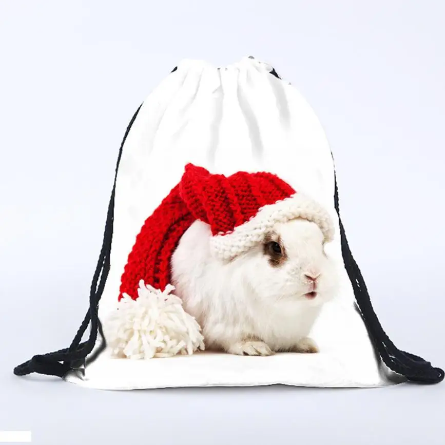 Fashion design Cute little white rabbit Backpack Creative fashion