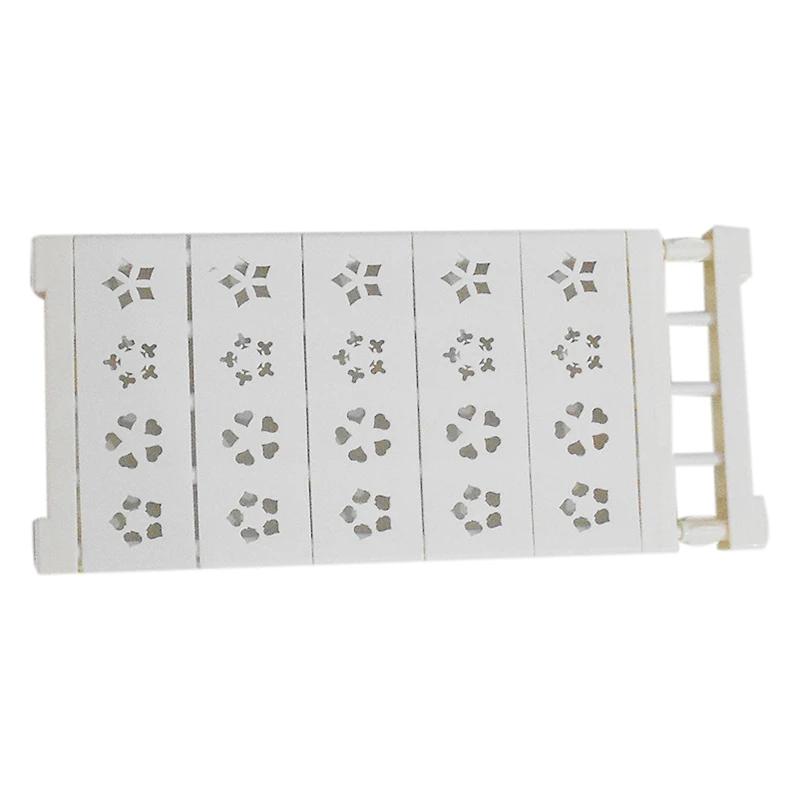 

YHYS Stretching Wardrobe Layered Separated Compartment Shelves Bathroom Organising Shelf Storage Rack Dormitory