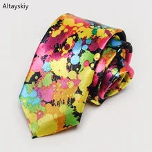 Галстуки женские с мультяшным принтом леопардовые короны улыбка звезды листья сердца шеи галстук Модный корейский стиль Универсальные шикарные женские для отдыха s