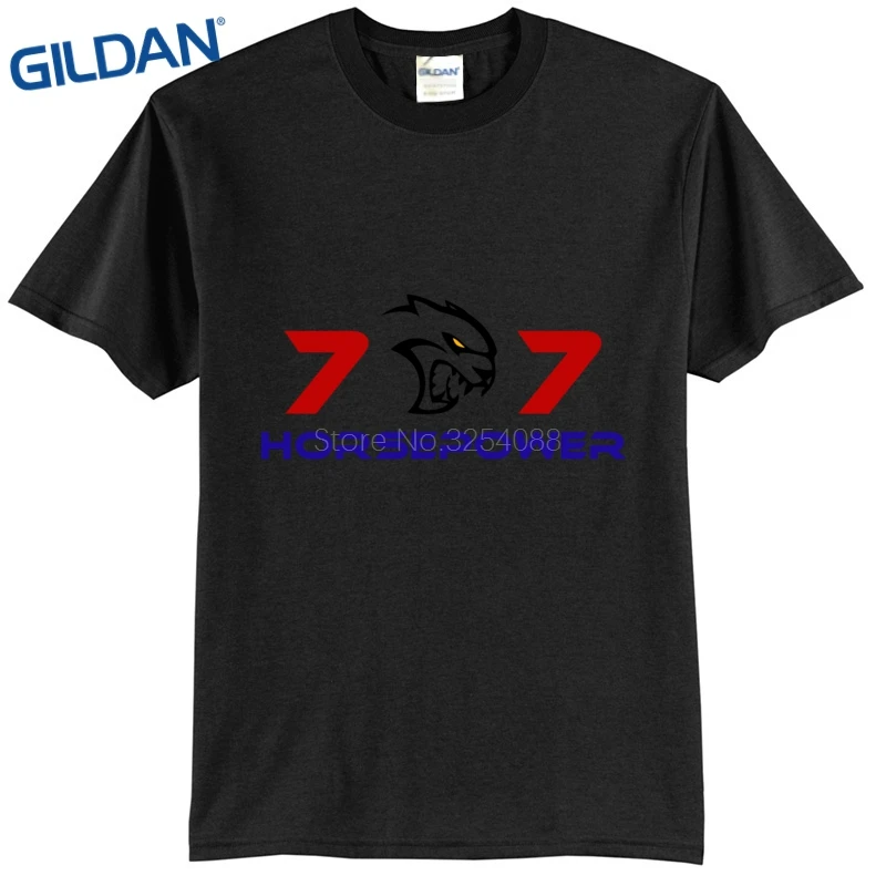 Tees Brand Clothing Funny T Shirt Srt Hellcat 707Hp tee t shirt Classic
