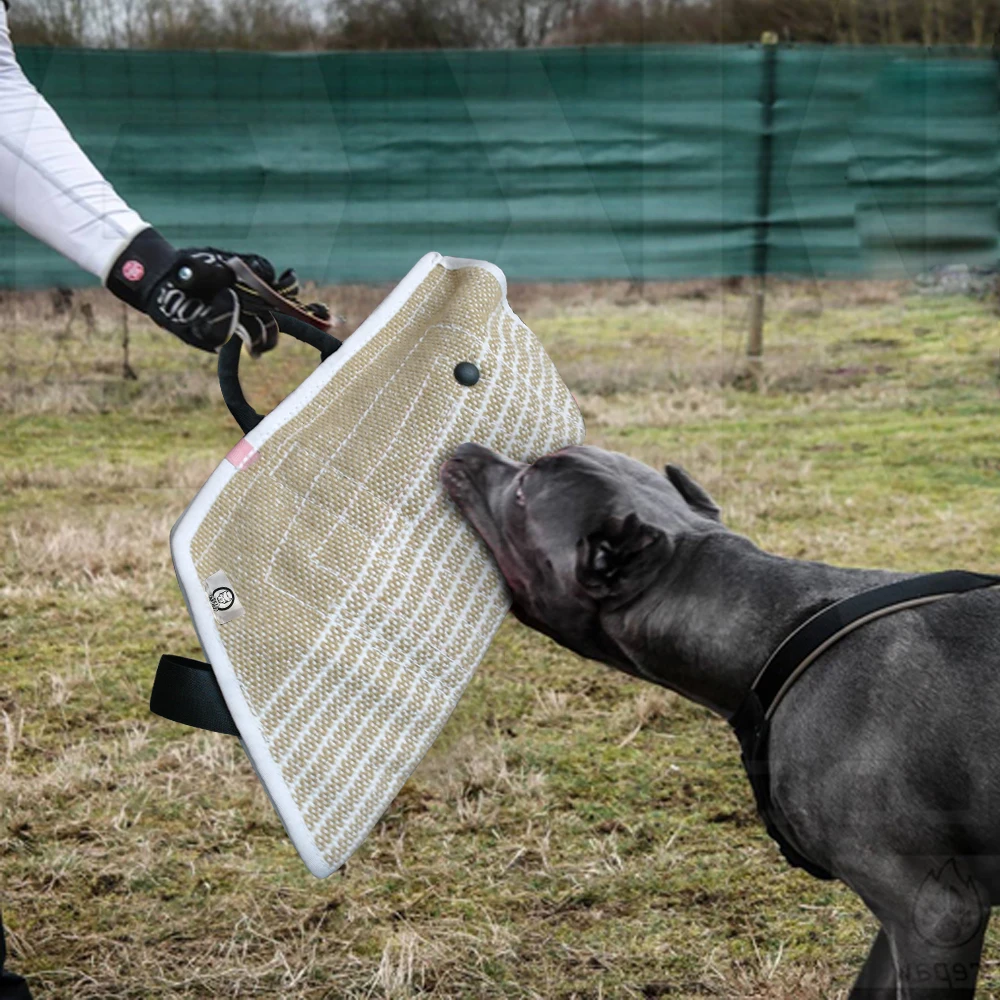 Немецкая овчарка рукав для укуса собак защитный тренировочных Pit Bull средних и