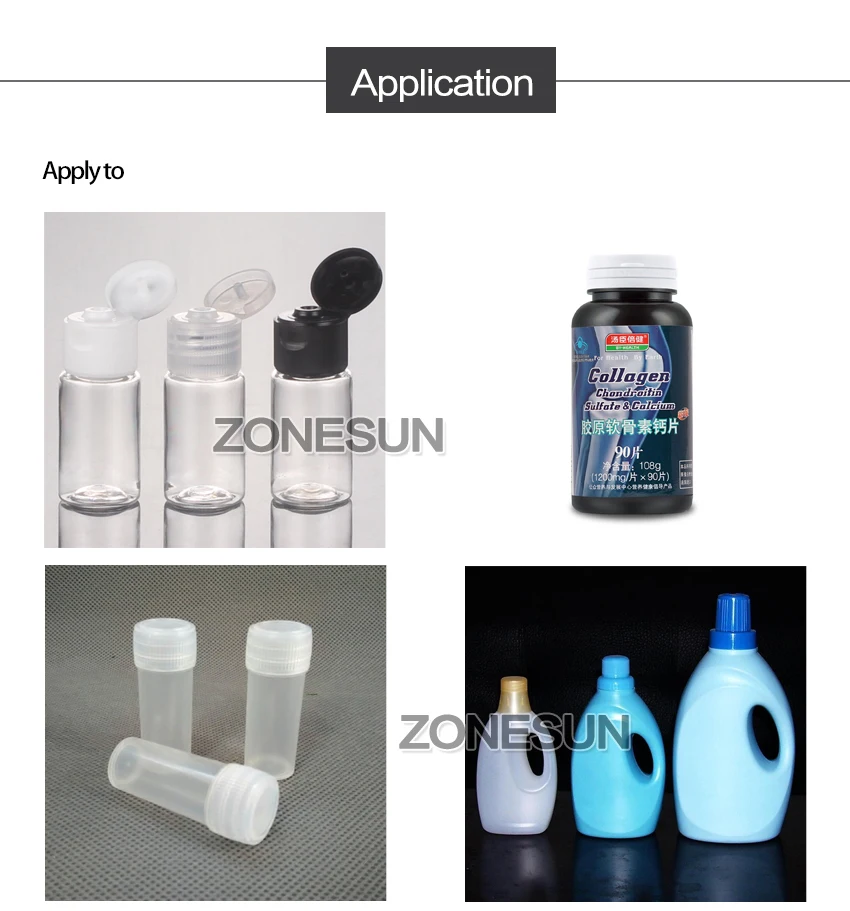 ZONESUN ручной укупорочный аппарат ручной Электрический уплотнитель крышки бутылки затягиватель для завинчивания крышки пластиковая бутылка винтовая крышка