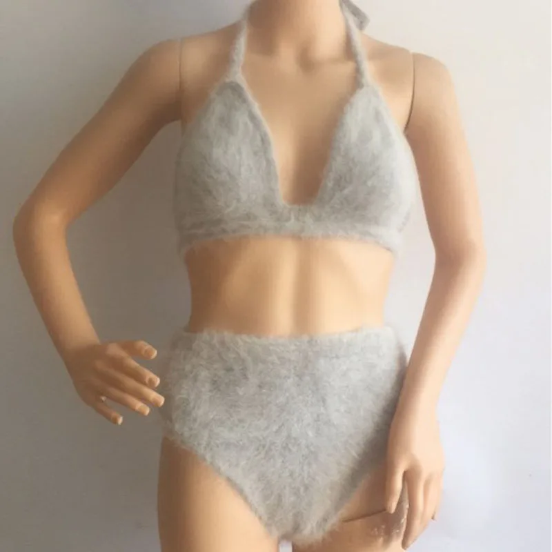 LOVELYDONKEY mink cashmere women sweater + short pants skirt Underwear suit free shipping M1011 LOVELYDONKEY mink cashmere women sweater + short pants skirt Underwear suit free shipping M1011