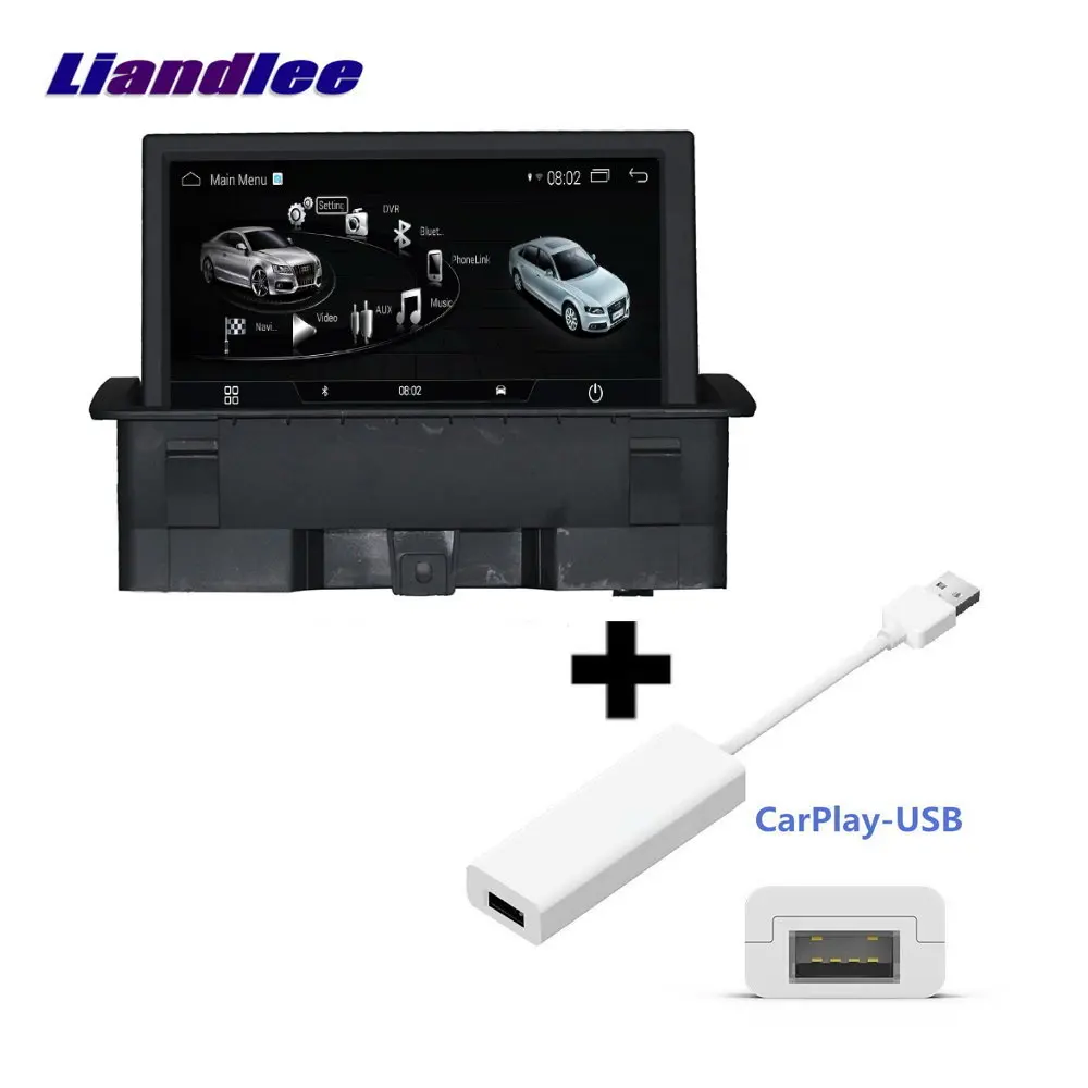 Liandlee автомобильная система Android для Audi A1 8X 2010~ стерео радио DVD tv Carplay камера gps Navi Навигация BT экран мультимедиа - Цвет: Carplay