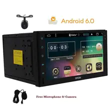 Reverse Camera Android Car Player without DVD/CD Stereos IN Dash 2 din GPS Navigation Capacitive screen Monitor support Wifi OBD