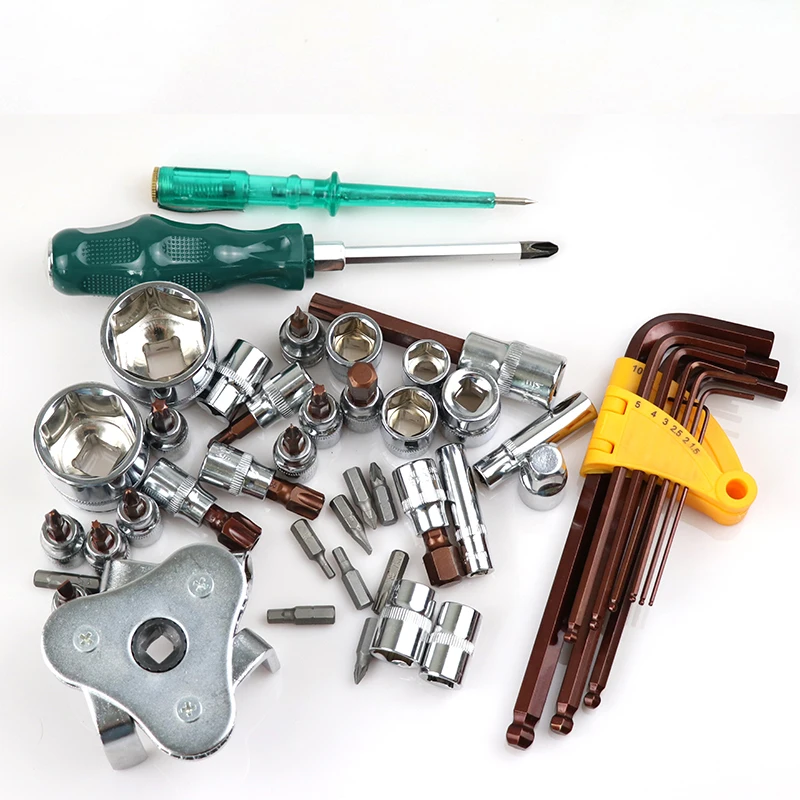 Инструмент для ремонта автомобиля набор отверток механика инструменты коробка ручной набор торцевой ключ с трещоткой автомобильные комплекты herramientas