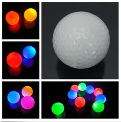 1 шт. новая горячая распродажа флуоресцентные мячи для гольфа оптовая продажа светящиеся Мерцающий ночник светящиеся