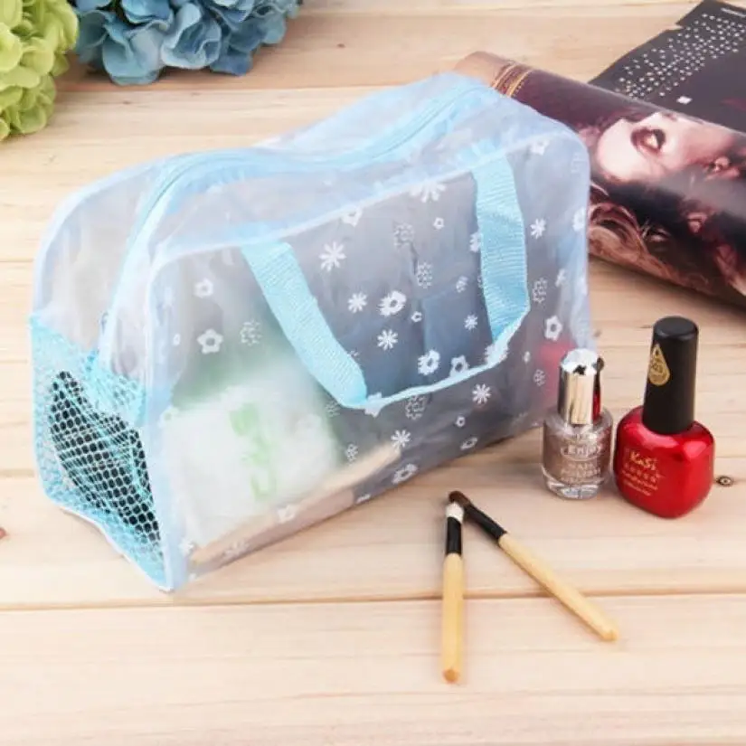 

MOLAVE Cosmetic bag Portable Makeup Cosmetic Bag Toiletry Travel Wash Toothbrush Pouch Organizer Cosmetic bag women ap18