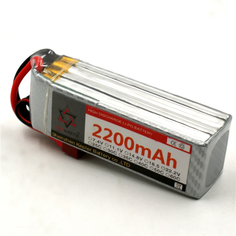

4s 14.8v 2200mAh Lipo Battery RC Car Plane Boat Lithium Ion Polymer Battery For Truck Tank Drone Helicopter