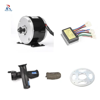 

Electric Bike Motor DIY Kit MY1016 DC 24V250W Brush Motor KIT E scooter Engine Kit Ebike Chain Wheel Tooth Controller Kit sets