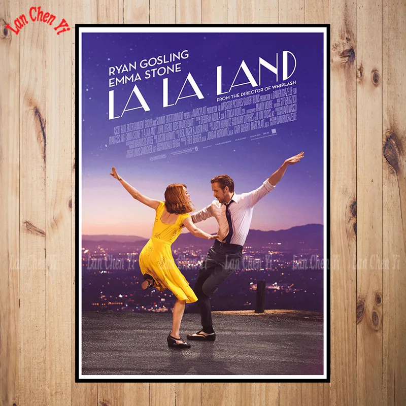 La Land классический фильм бумага с покрытием Плакат кафе высокое качество печати рисунок ядро декоративная живопись